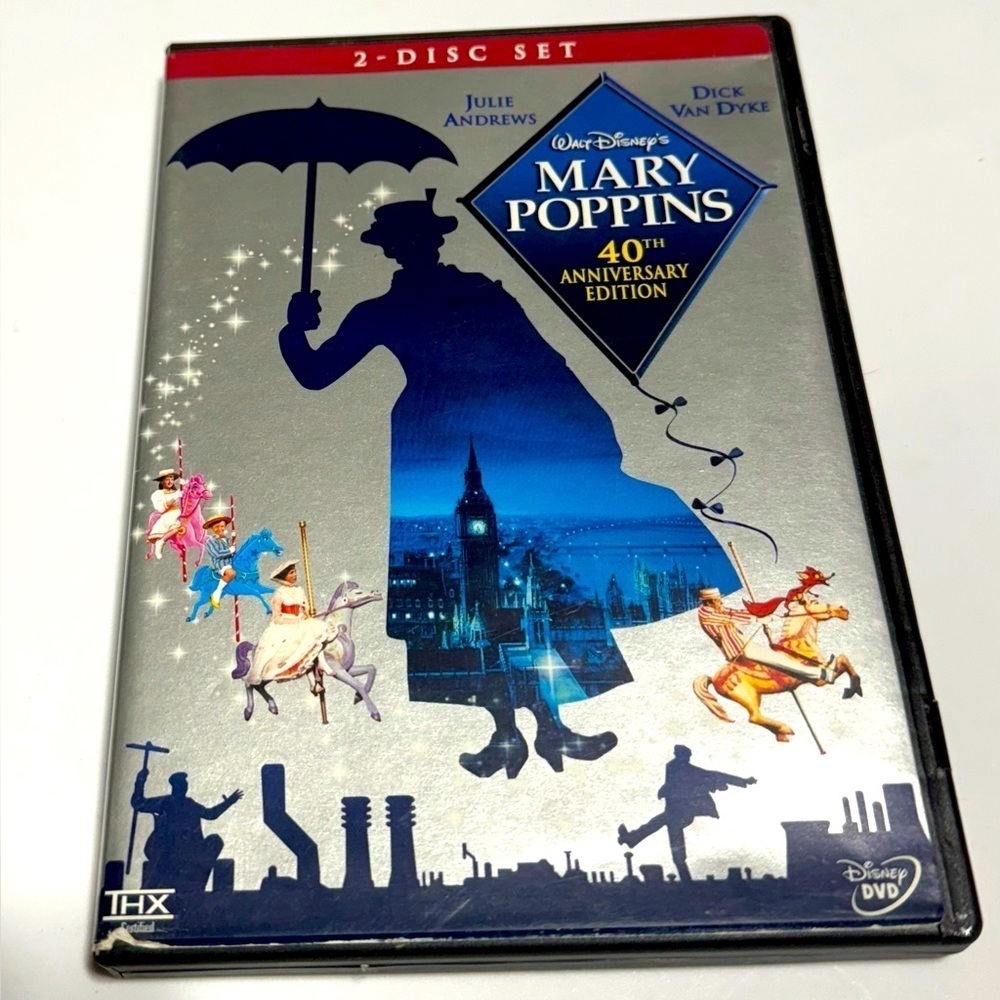 Disney’s Mary Poppin’s 2 Disc DVD Set, 40th Anniversary Edition